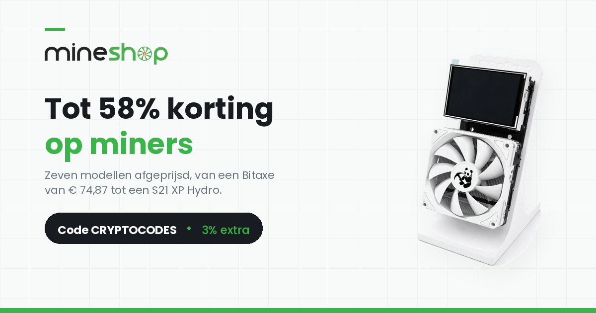 Artikelbild für: MineShop-Sale: bis zu 58 % Rabatt mit Code CRYPTOCODES
